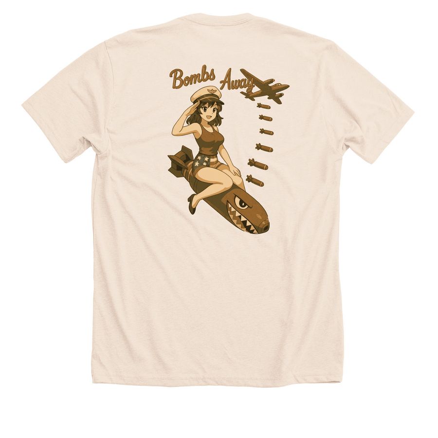 Sand T-Shirt Bombs Away Back